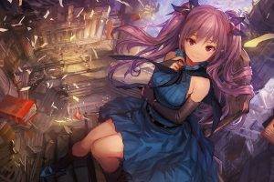 fantasy Art, Op center, Purple Hair, Original Characters