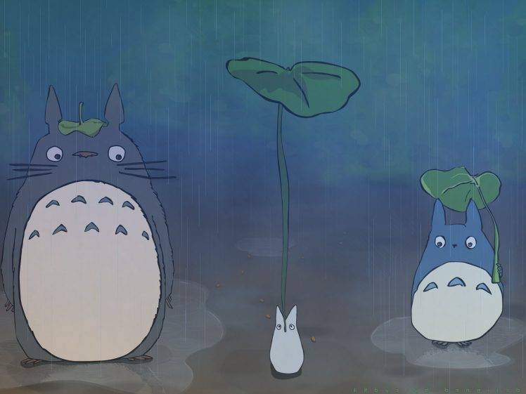Totoro, My Neighbor Totoro, Studio Ghibli HD Wallpaper Desktop Background