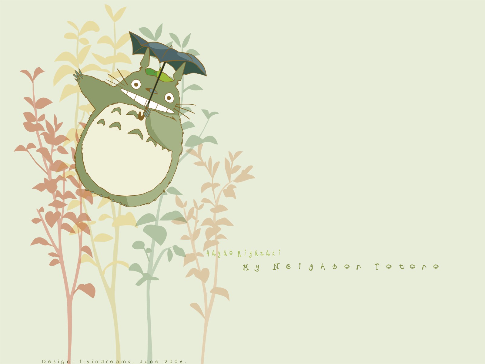 My Neighbor Totoro, Totoro, Studio Ghibli Wallpaper