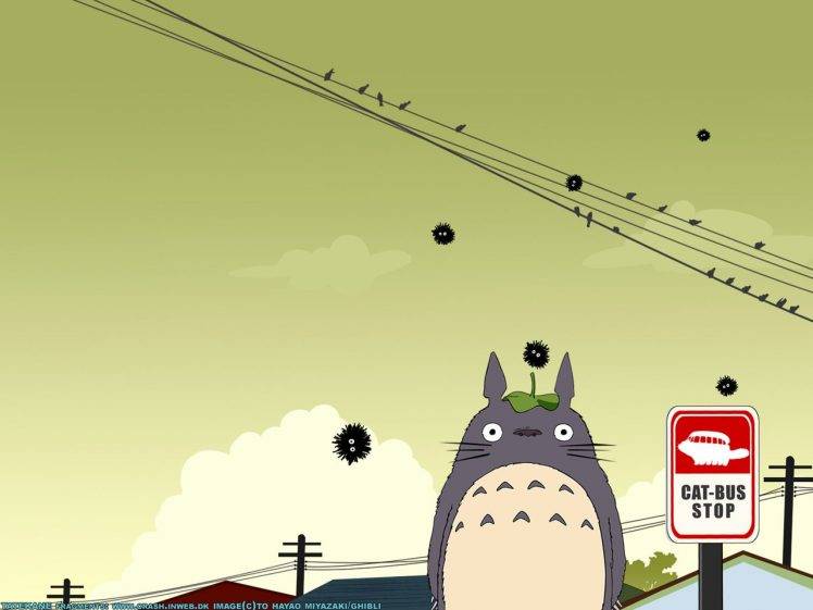 My Neighbor Totoro, Totoro, Studio Ghibli HD Wallpaper Desktop Background