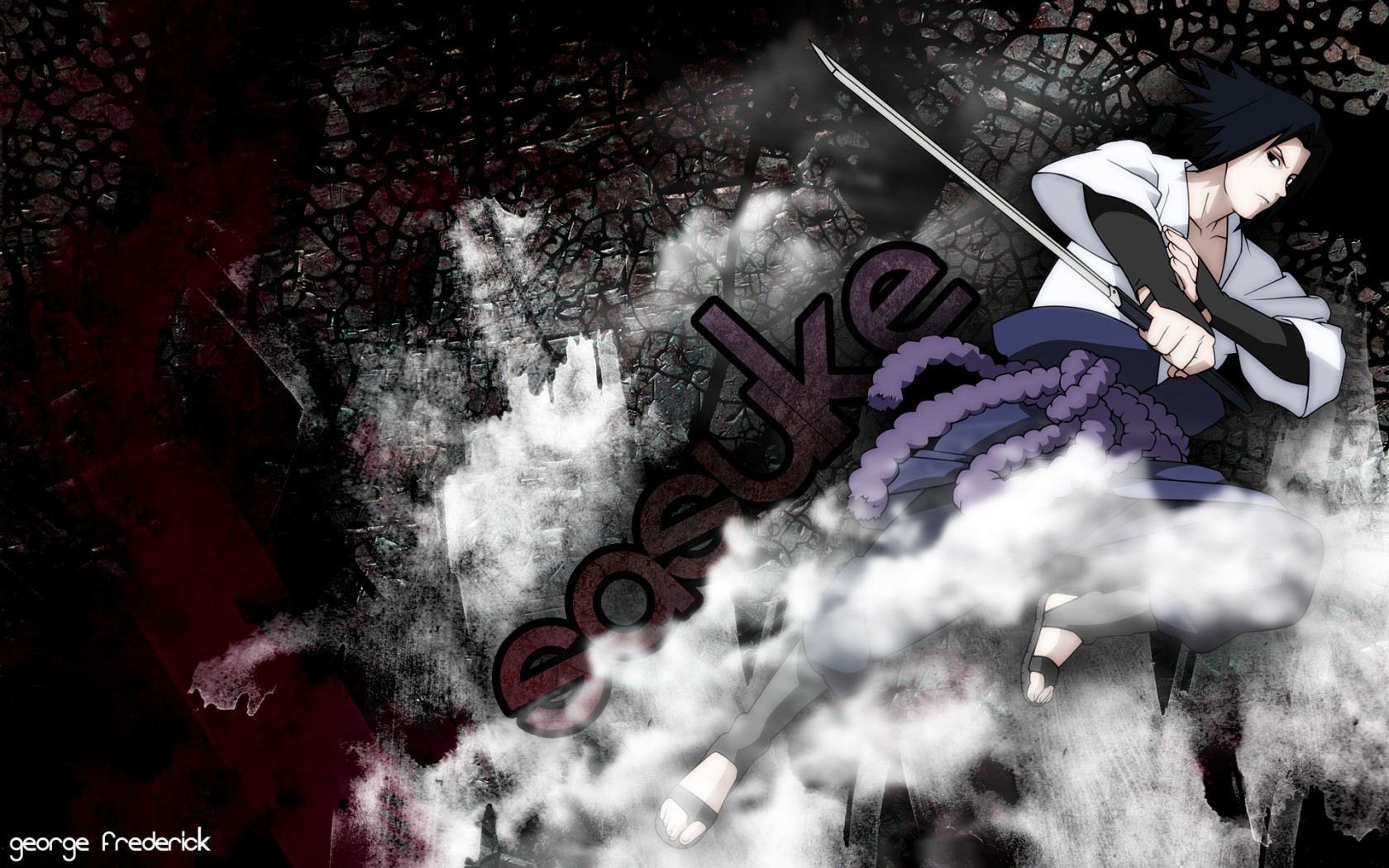 Uchiha Sasuke, Naruto Shippuuden Wallpaper