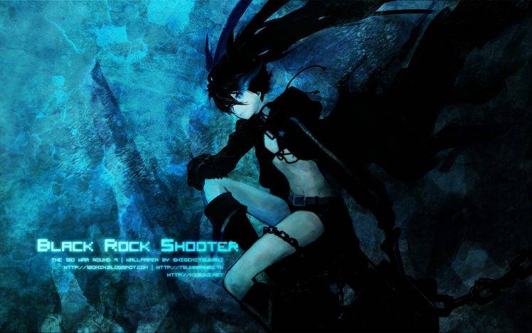 Black Rock Shooter, Kuroi Mato, Anime, Anime Girls HD Wallpaper Desktop Background