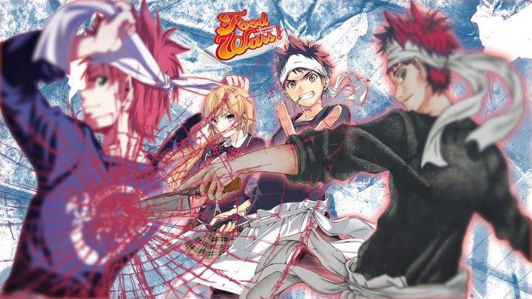 30+ Wallpaper Anime Shokugeki No Soma keren tahun 2019