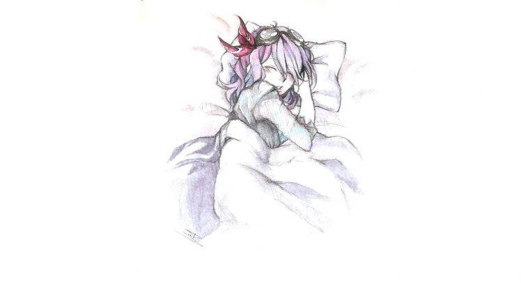 sleeping, Pink Hair, Goggles, Original Characters HD Wallpaper Desktop Background