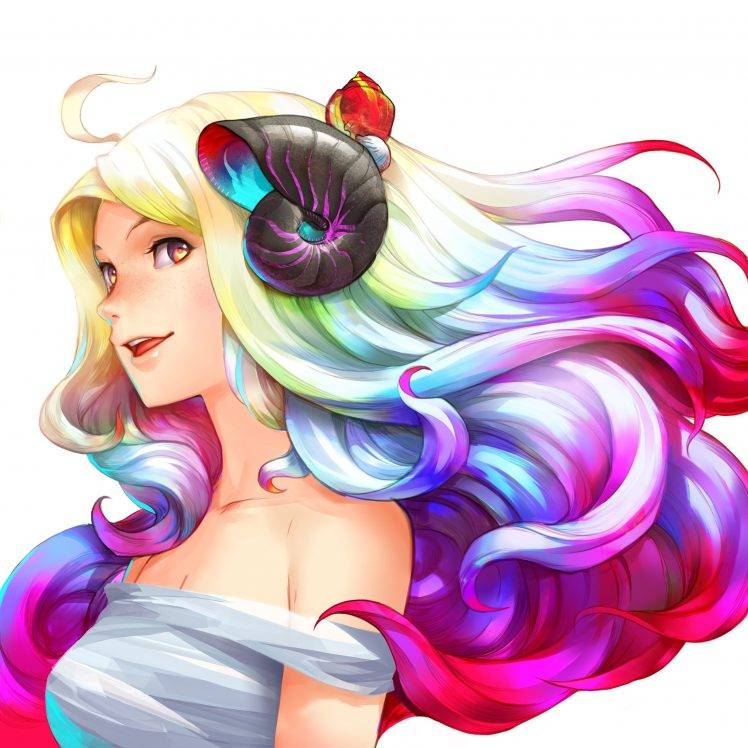 original Characters, Seashell HD Wallpaper Desktop Background