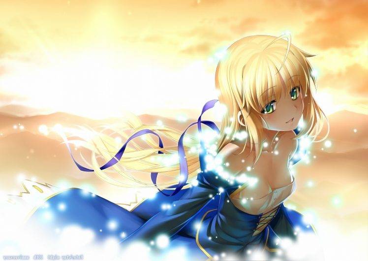 anime Girls, Anime, Saber, Fate Series HD Wallpaper Desktop Background