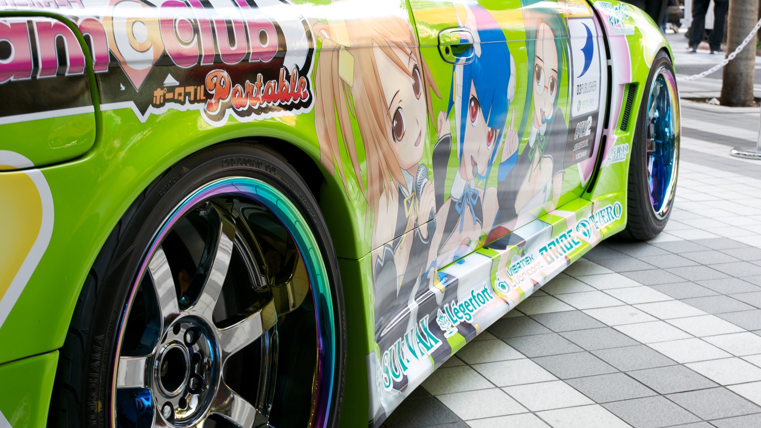 Nissan, Silvia S14, Zenki, Itasha, JDM, Anime Girls, Car Wallpaper