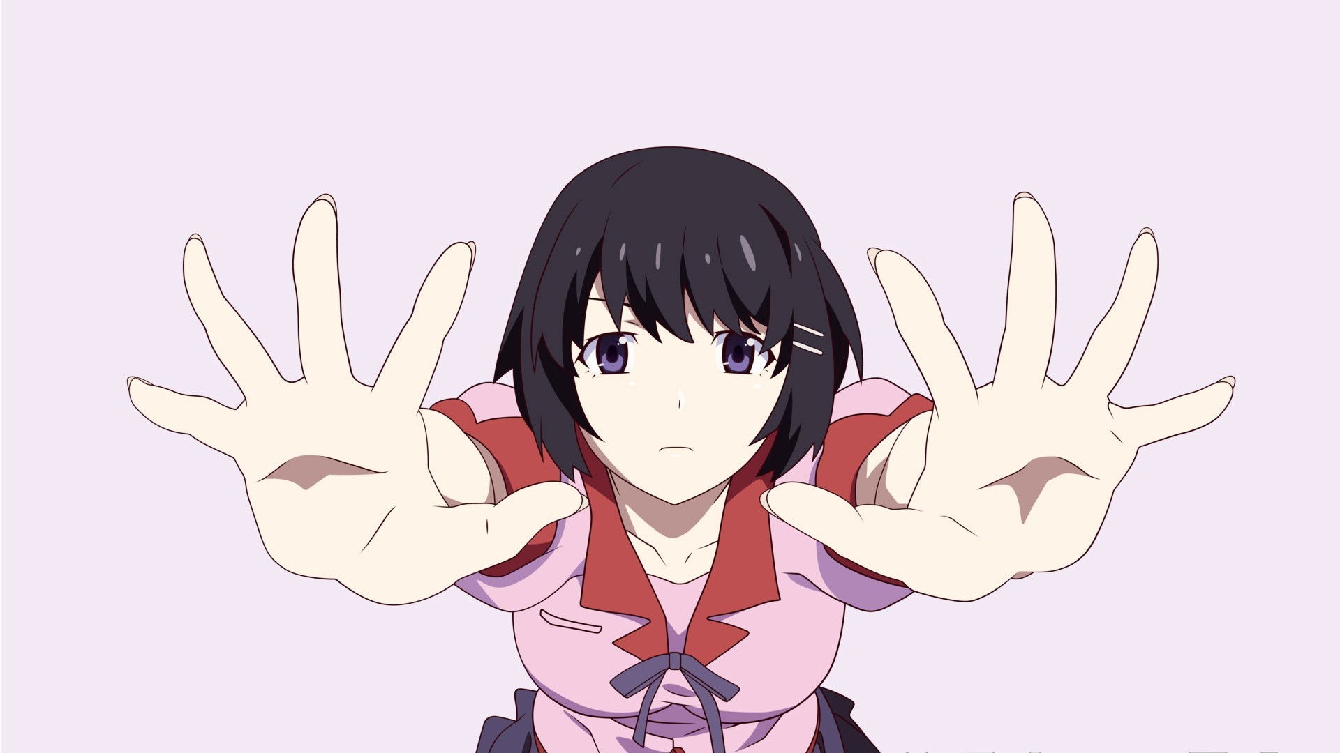 anime, Anime Girls, Hanekawa Tsubasa, Monogatari Series, School Uniform Wallpaper