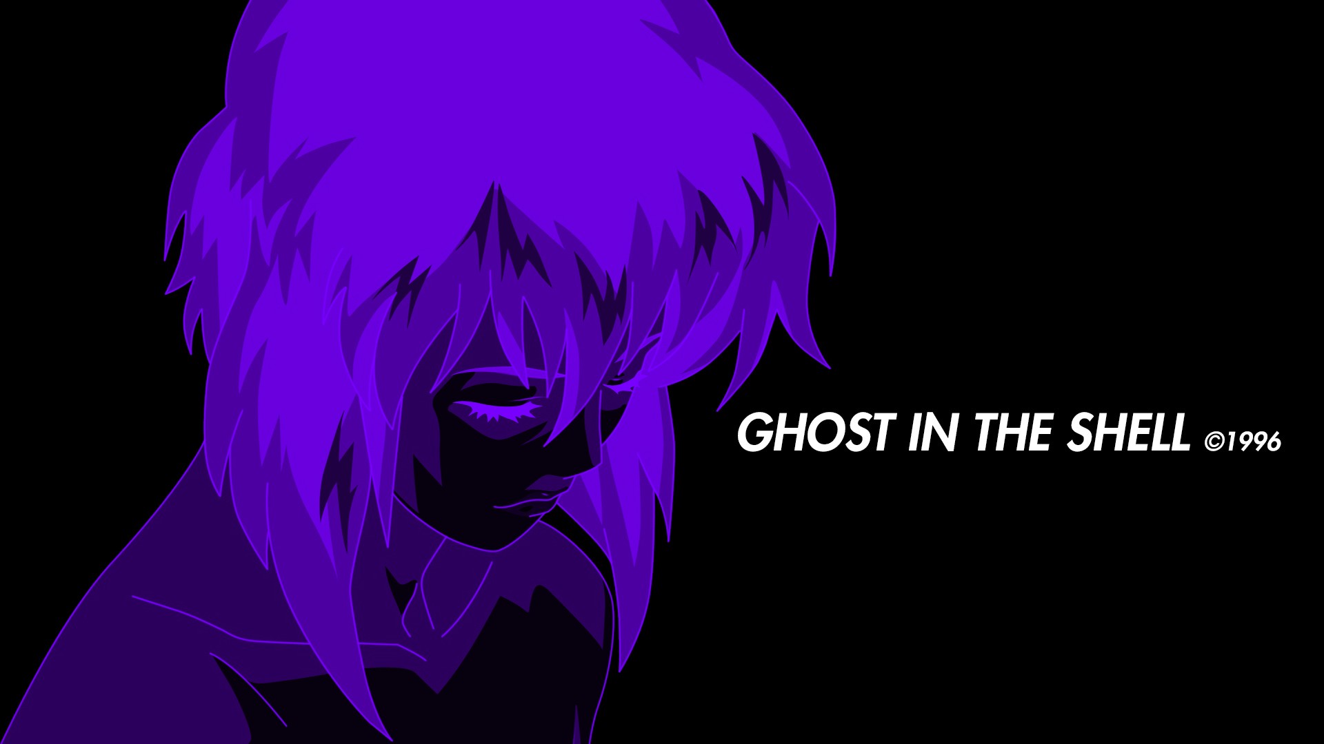 Ghost In The Shell, Anime, Purple, Kusanagi Motoko Wallpapers HD / Desktop and Mobile Backgrounds