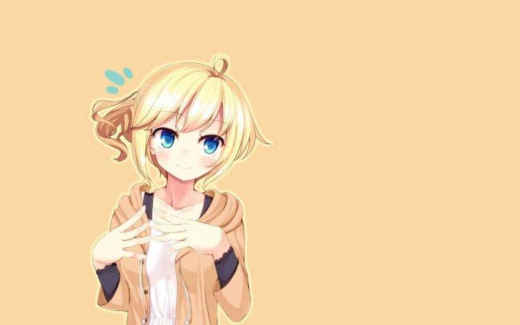 blonde, Anime, Esia Mariveninne, Original Characters HD Wallpaper Desktop Background