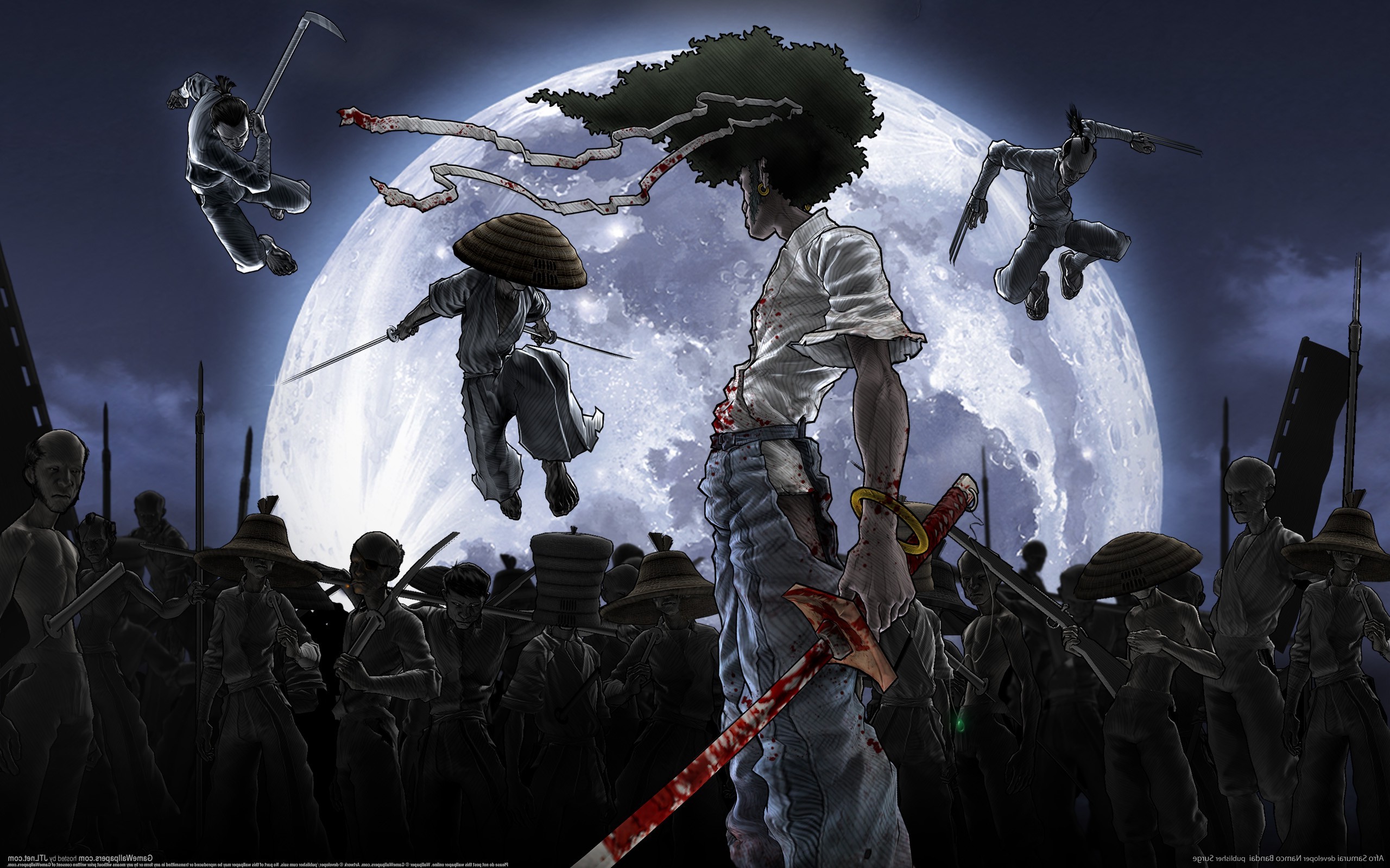 anime, Afro Samurai Wallpaper