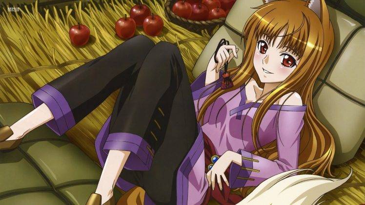 anime Girls, Anime, Fox Girl, Spice And Wolf, Holo HD Wallpaper Desktop Background