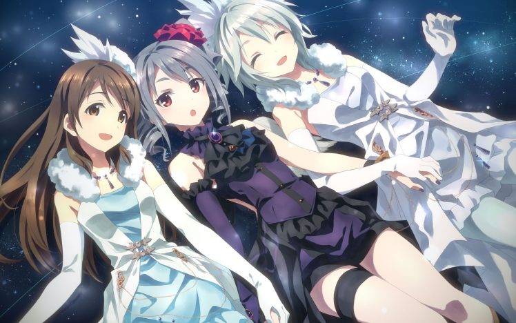 anime, Anime Girls, Kanzaki Ranko, Nitta Minami, THE IDOLM@STER: Cinderella Girls, Anastasia (Idolmaster), Yuuki Tatsuya HD Wallpaper Desktop Background