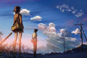 5 Centimeters Per Second, Makoto Shinkai, Sky