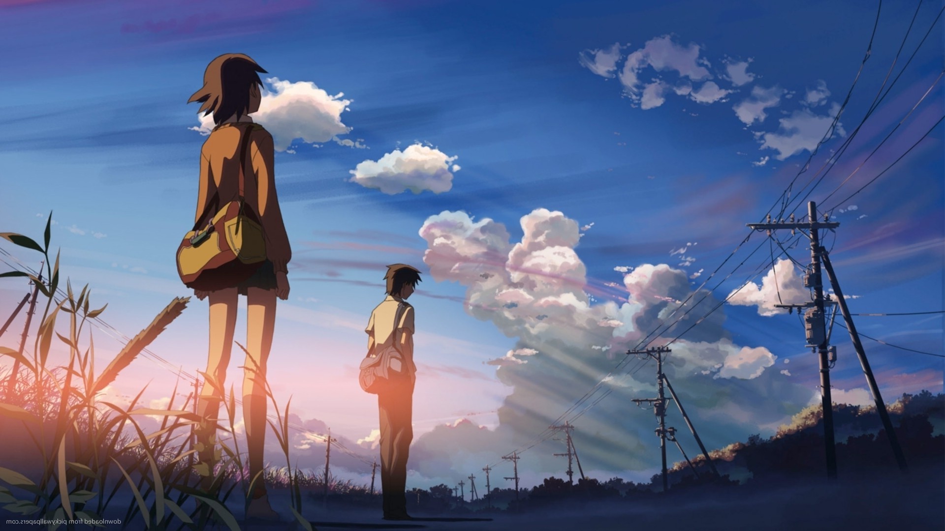 5 Centimeters Per Second, Makoto Shinkai, Sky Wallpaper