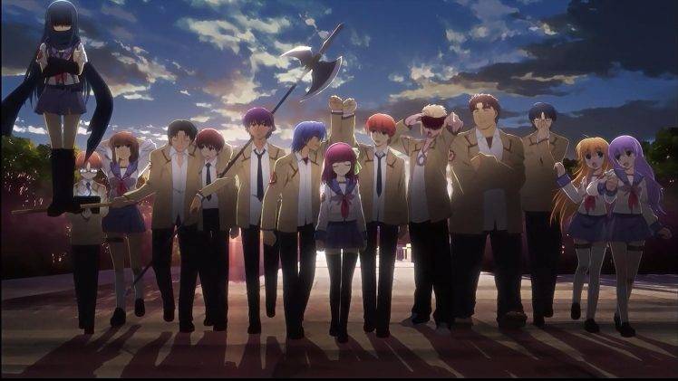 anime, Anime Girls, Angel Beats!, Nakamura Yuri HD Wallpaper Desktop Background