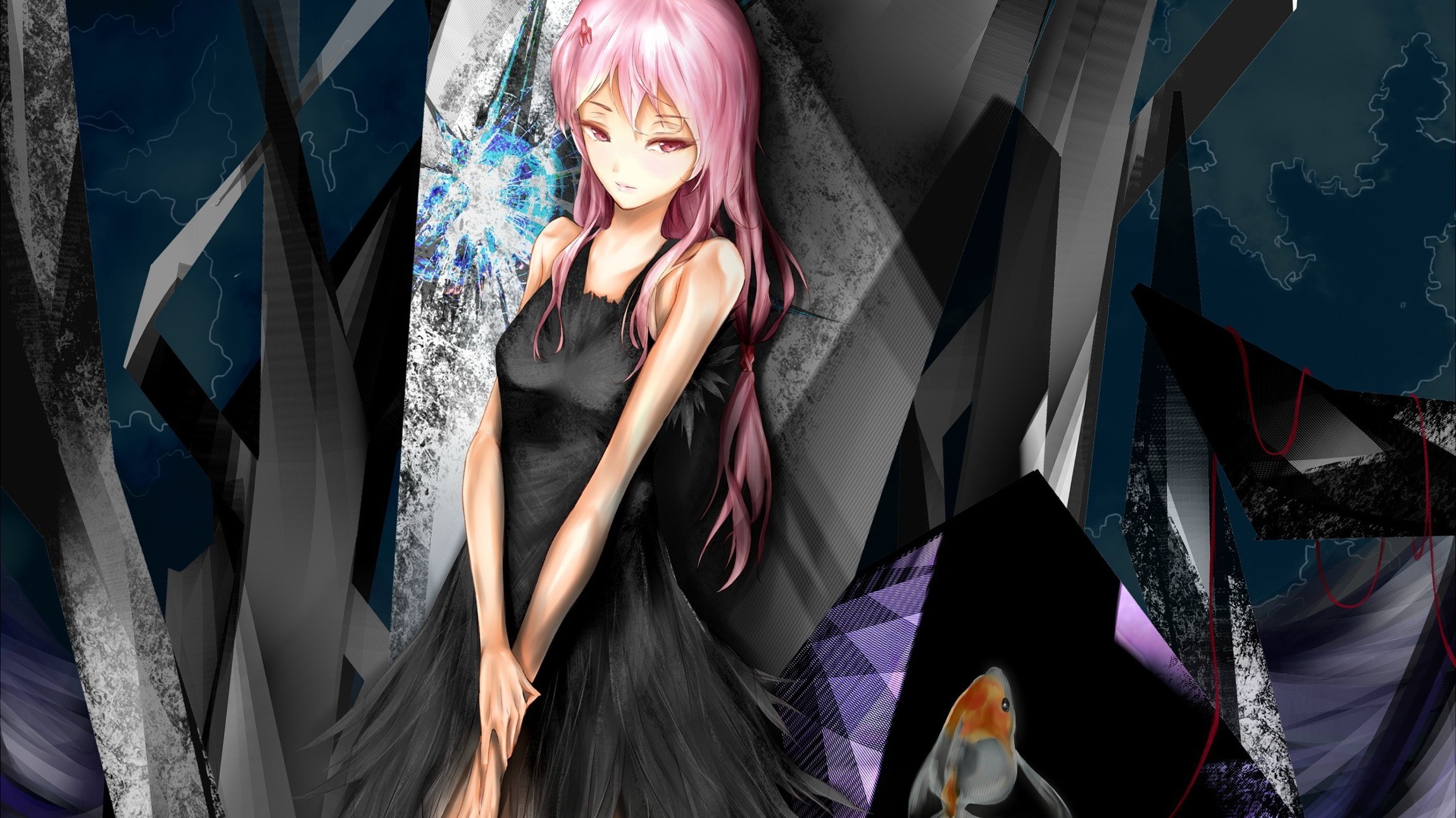 Wallpaper girl, anime, guilty crown, inori for mobile and desktop