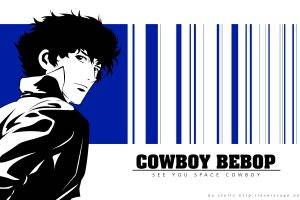 Cowboy Bebop, Spike Spiegel, Typography