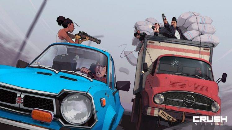 cars, Action Figures, Mafia HD Wallpaper Desktop Background