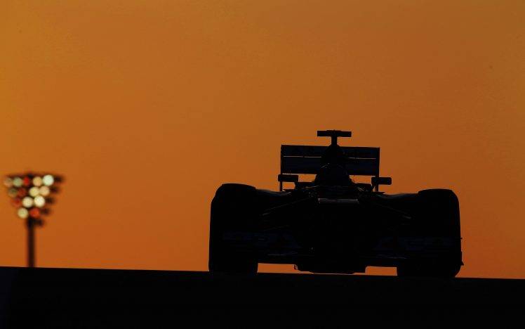 photography, Race Cars, Formula 1, Race Tracks, Dusk, Kimi Raikkonen HD Wallpaper Desktop Background