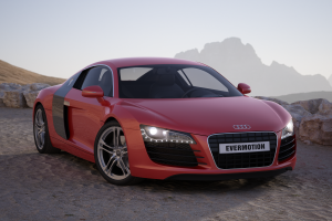 car, Evermotion, Audi