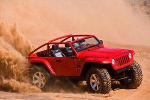 Jeep, Car, Desert