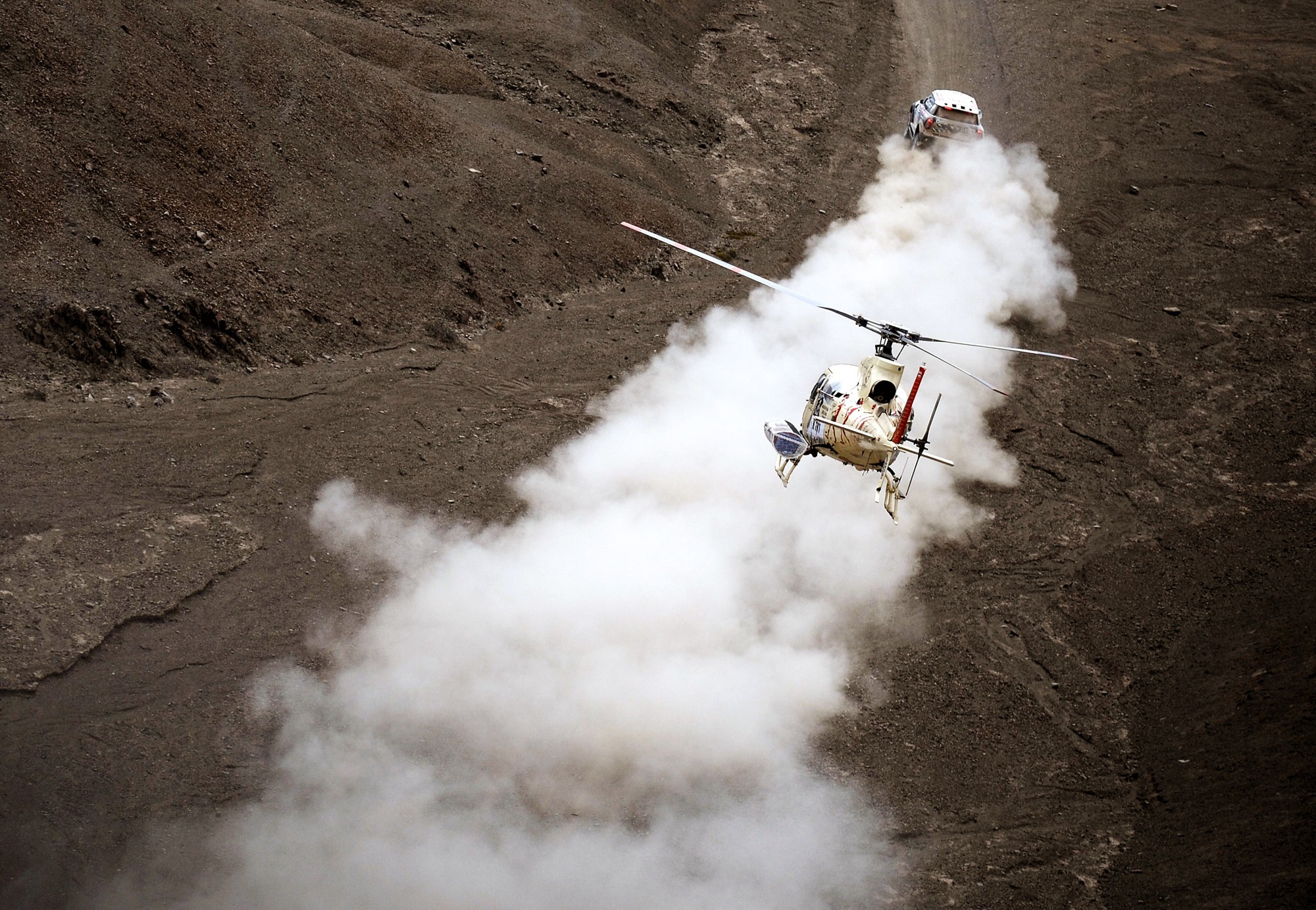 racing, Vehicle, Car, Dakar Rally, Mini Cooper, Helicopters Wallpaper