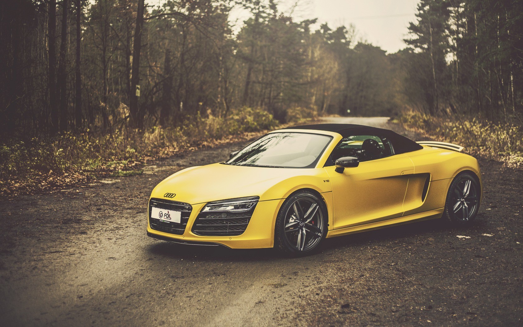 Car Audi Yellow Audi R8 Spyder Wallpapers Hd Desktop And Mobile Backgrounds