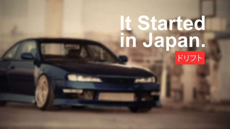 car, Japan, Drift, Drifting, Racing, Vehicle, Japanese Cars, Import, Tuning, Modified, Nissan, Silvia, Silvia S14, It Started In Japan HD Wallpaper Desktop Background