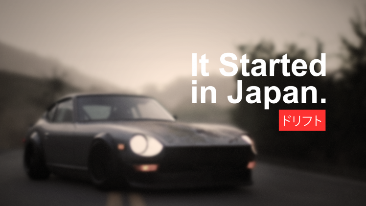 car, Japan, Drift, Drifting, Racing, Vehicle, Japanese Cars, Import, Tuning, Modified, Datsun, Datsun 240Z, It Started In Japan HD Wallpaper Desktop Background