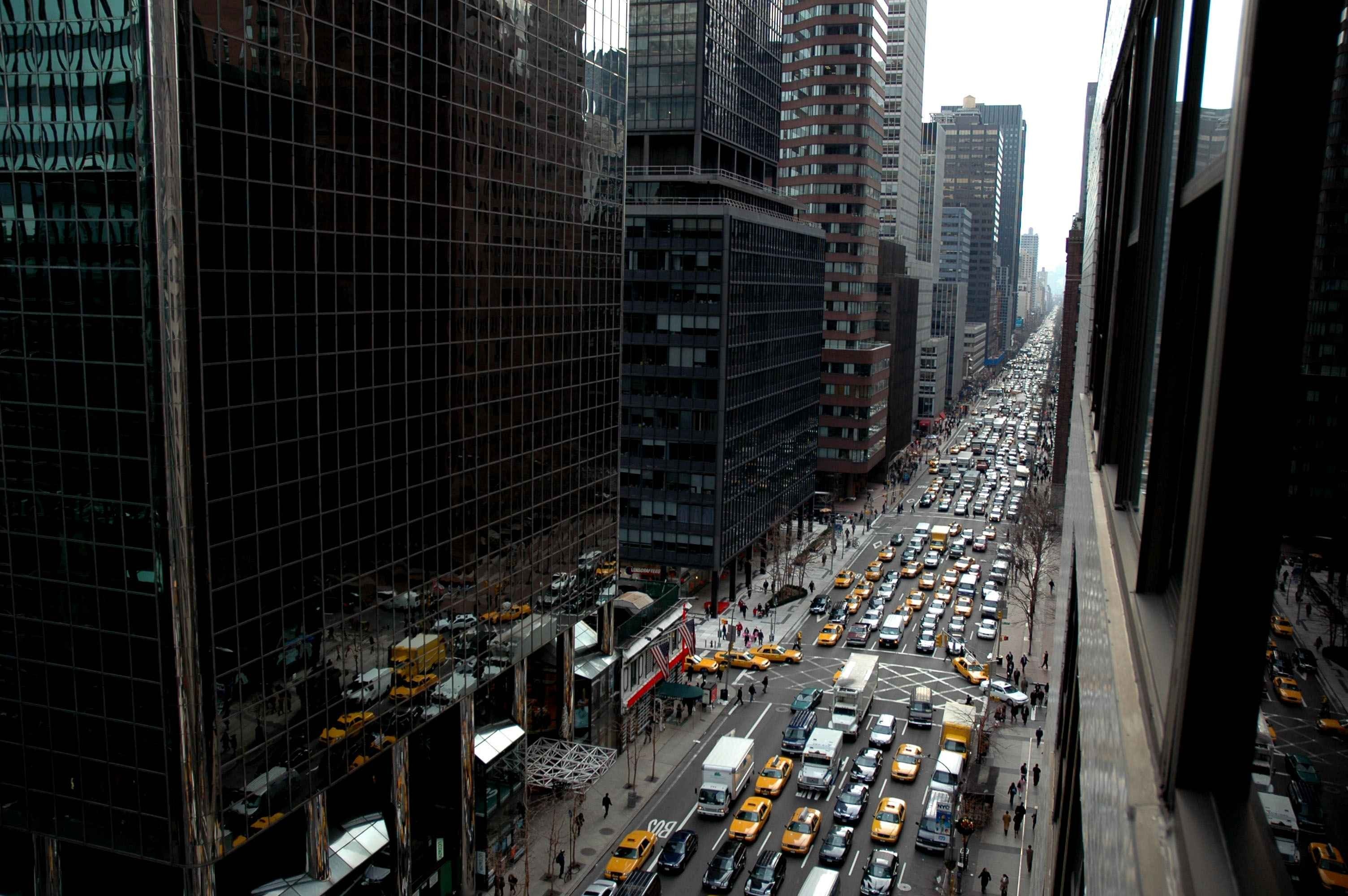 New York City, City, Car, Taxi, Building, Street Wallpaper