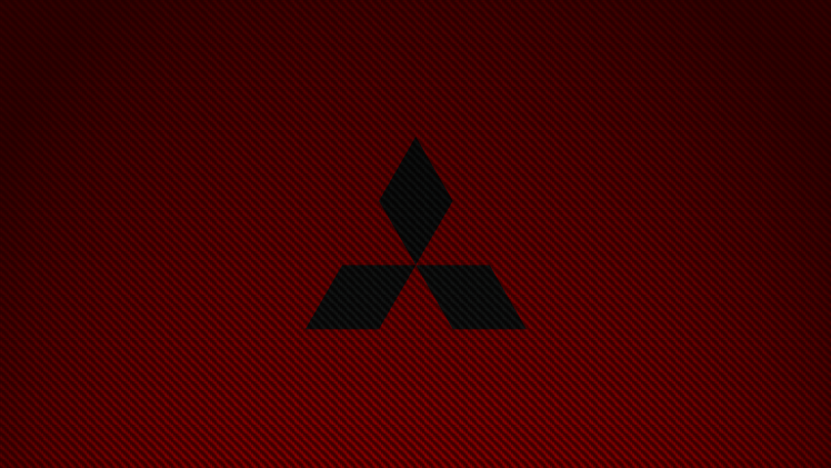 Mitsubishi, Carbon Fiber, Logo, Car, Brands, Red, Simple HD Wallpaper Desktop Background