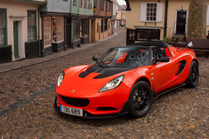 Lotus Elise, Car, Vehicle, Town