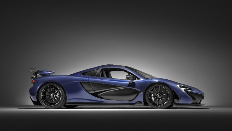 McLaren P1, Car, Vehicle, Spotlights, Simple Background Wallpapers HD /  Desktop and Mobile Backgrounds
