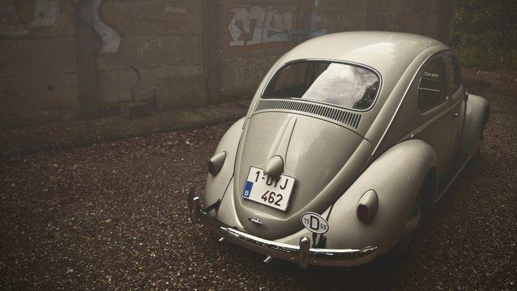 Volkswagen, Vintage, Oldtimer, Belgium, Car, Vehicle, Volkswagen Beetle HD Wallpaper Desktop Background