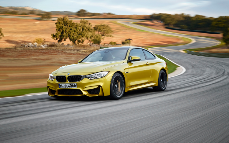 BMW M4, Race Tracks, Vehicle, Car, Motion Blur HD Wallpaper Desktop Background