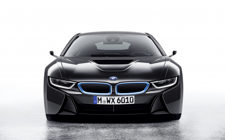 BMW I8, Car, Vehicle, Electric Car, Simple Background HD Wallpaper Desktop Background
