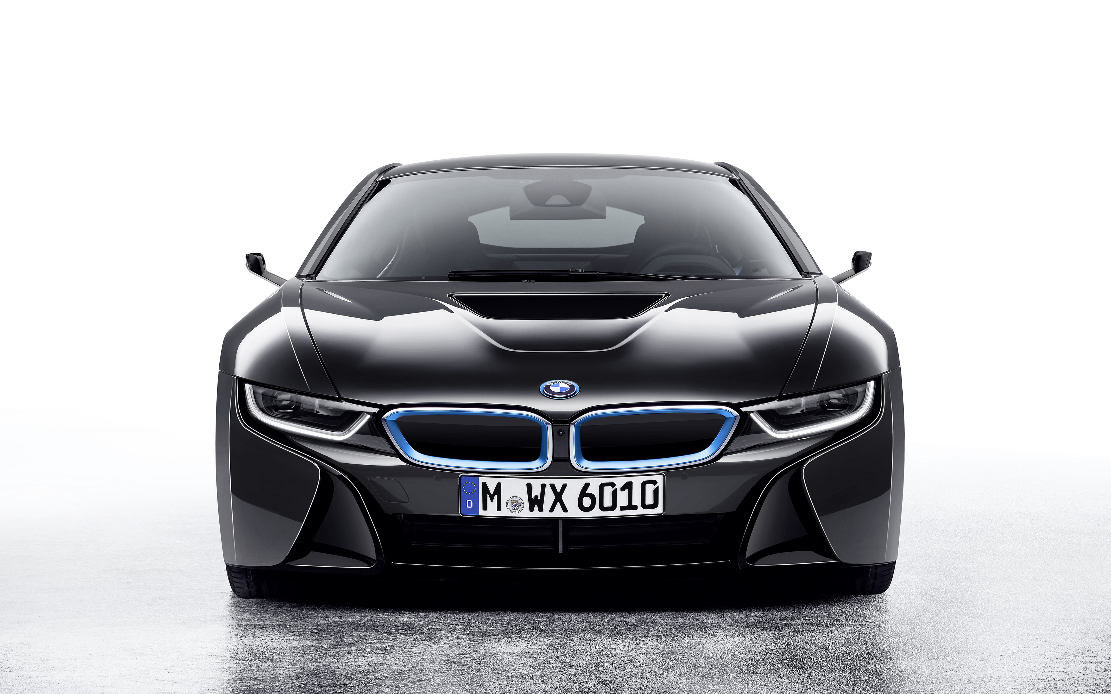 BMW I8, Car, Vehicle, Electric Car, Simple Background Wallpaper