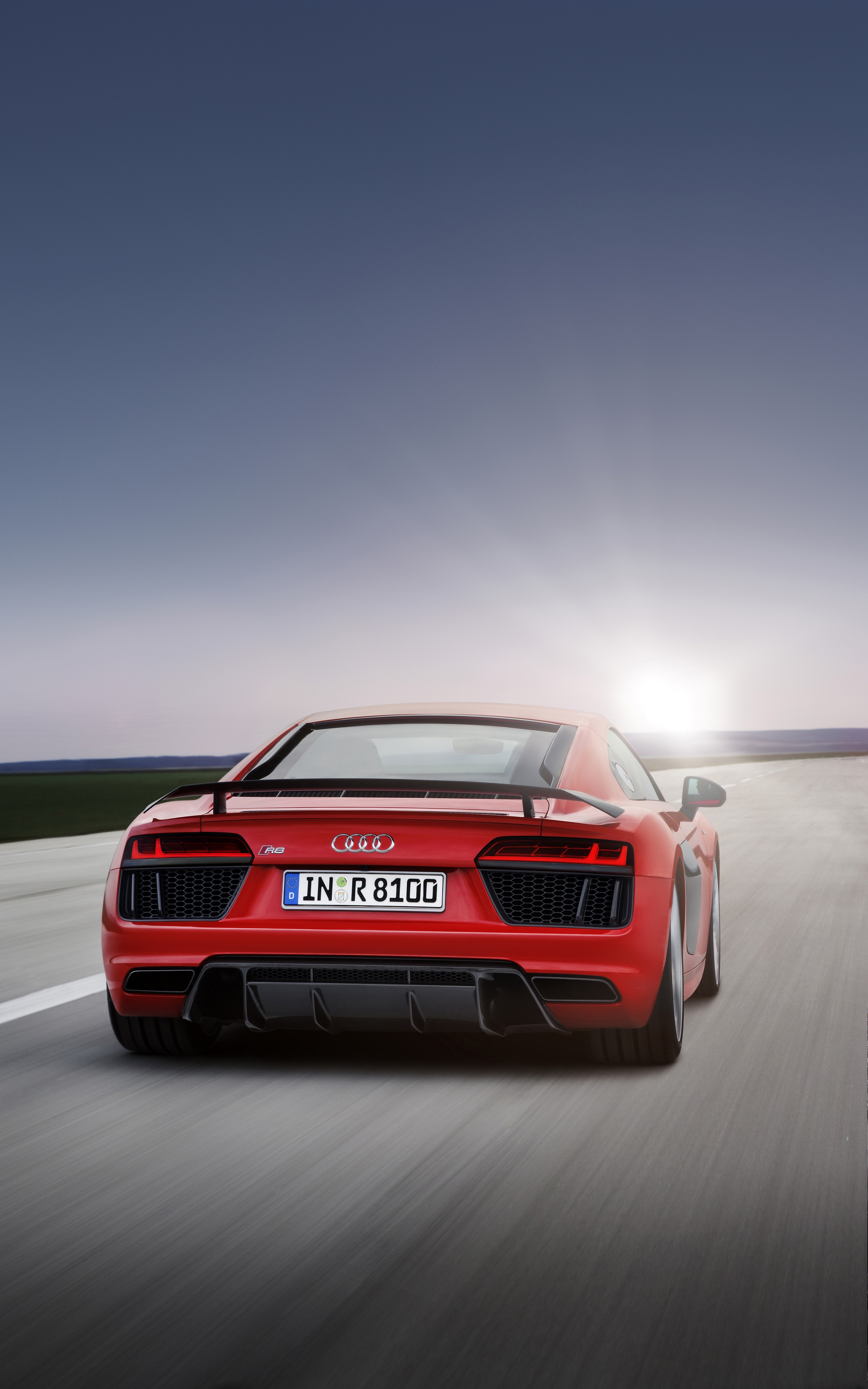 Audi R8, Car, Vehicle, Super Car, Portrait Display, Red Cars Wallpapers