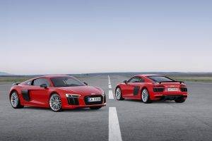 Audi R8, Car, Vehicle, Super Car, Red Cars