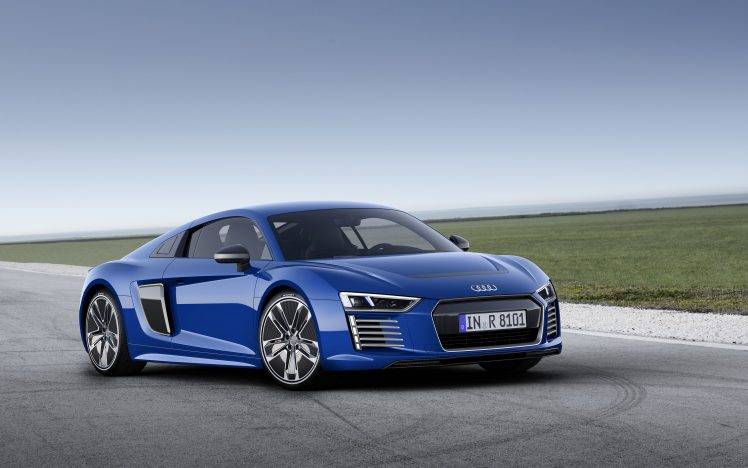 Audi R8, Car, Vehicle, Super Car, Electric Car, Blue Cars HD Wallpaper Desktop Background