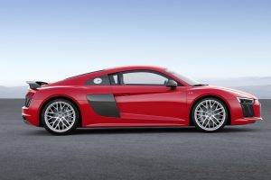Audi R8, Car, Super Car, Vehicle, Red Cars