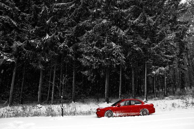 Jaguar, Winter, Snow, Car HD Wallpaper Desktop Background
