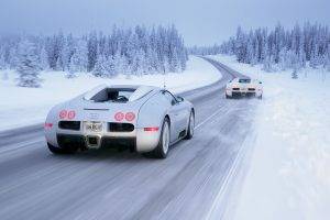 Bugatti Veyron, Snow