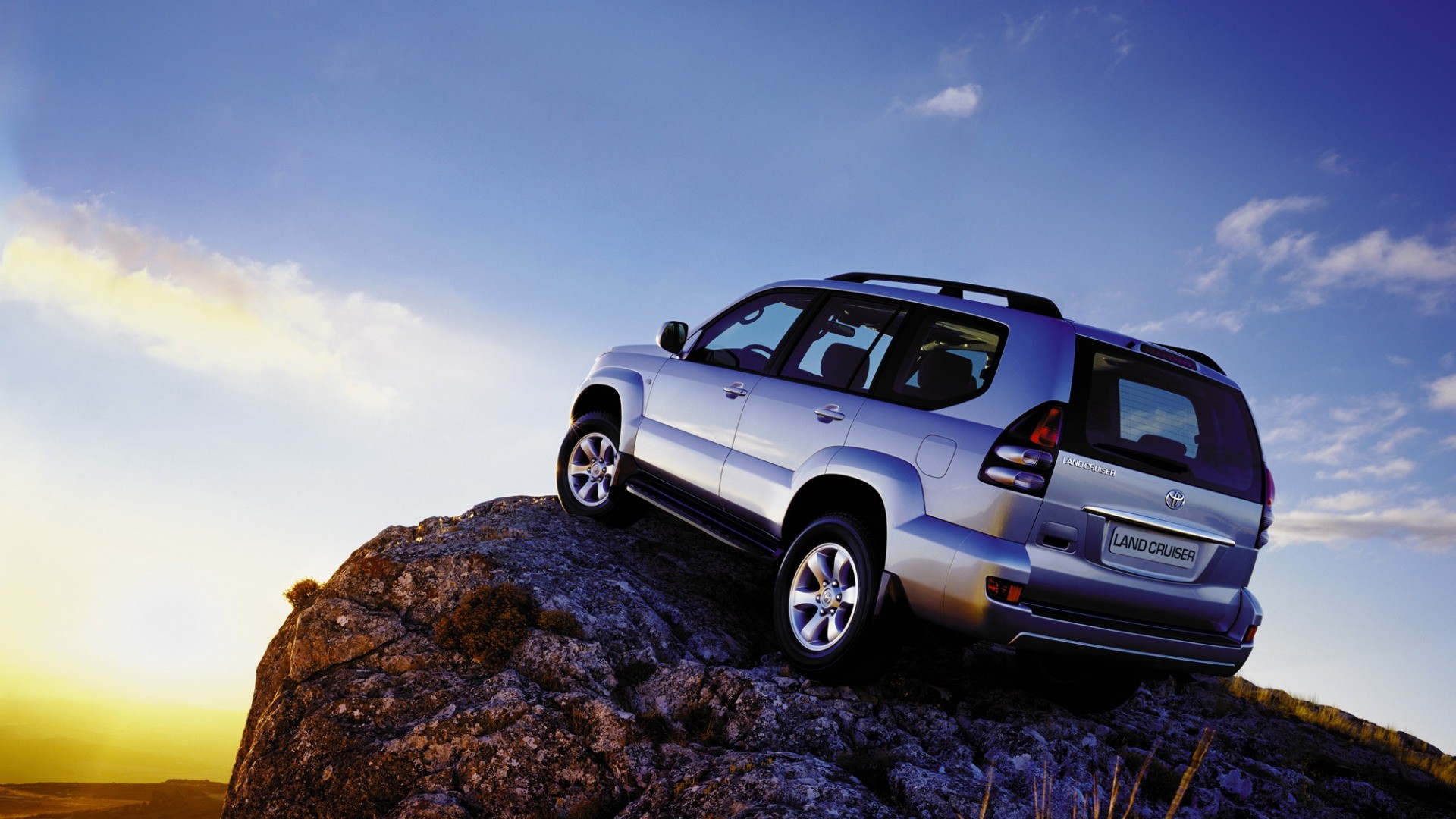 Toyota  Land Cruiser  Prado  Mountain  Jeep Wallpapers Hd