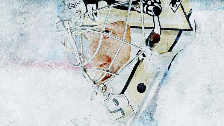 Pittsburgh Penguins, Hockey, Hockey Mask, Marc Andre Fleury, Fleury HD Wallpaper Desktop Background