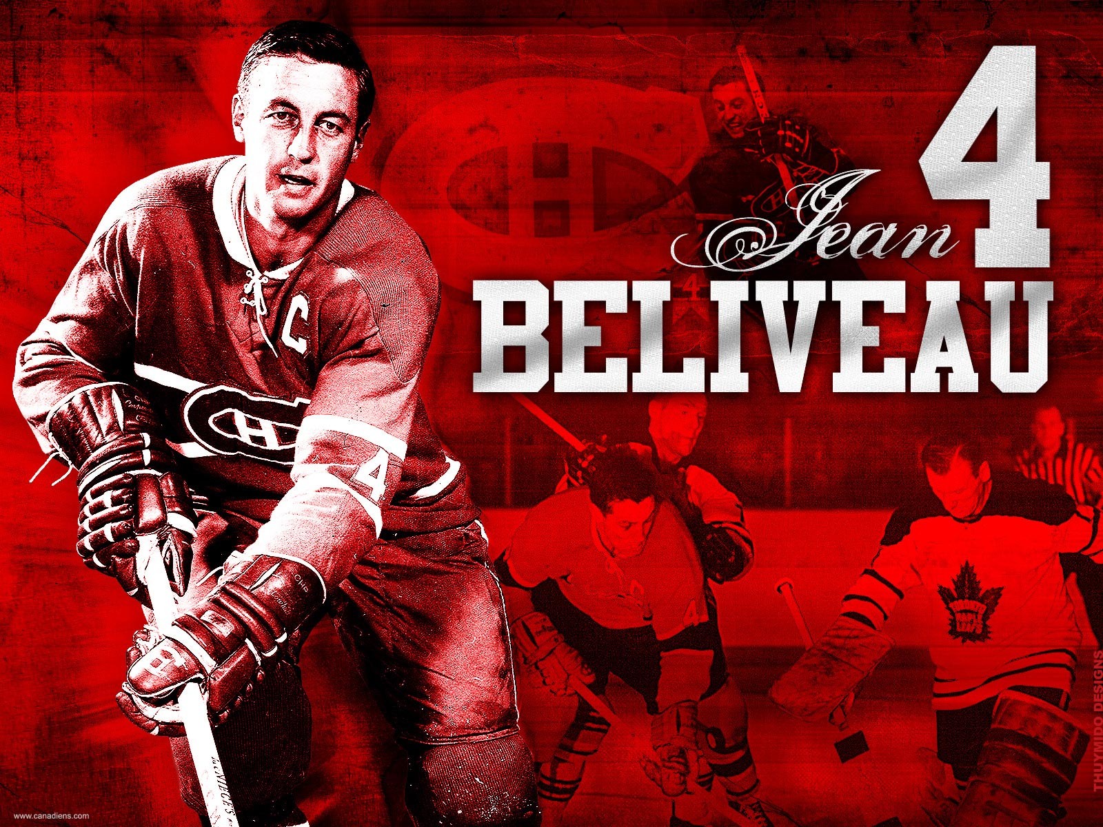 Jean Béliveau, Montreal Canadiens, Hockey Legends, Hockey Wallpapers HD