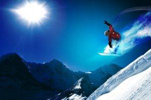 snowboarding, Jumping