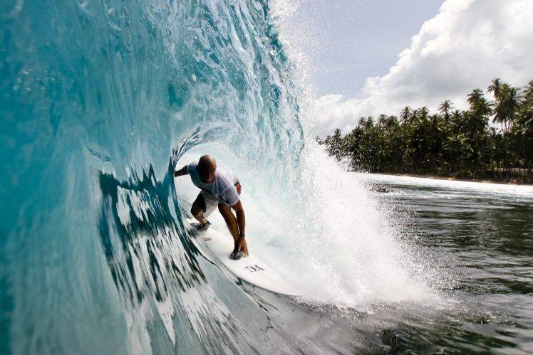 surfers, Surfing, Sports, Sea HD Wallpaper Desktop Background