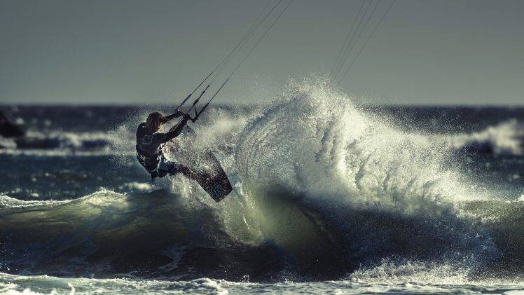 kite Surfing, Sports HD Wallpaper Desktop Background